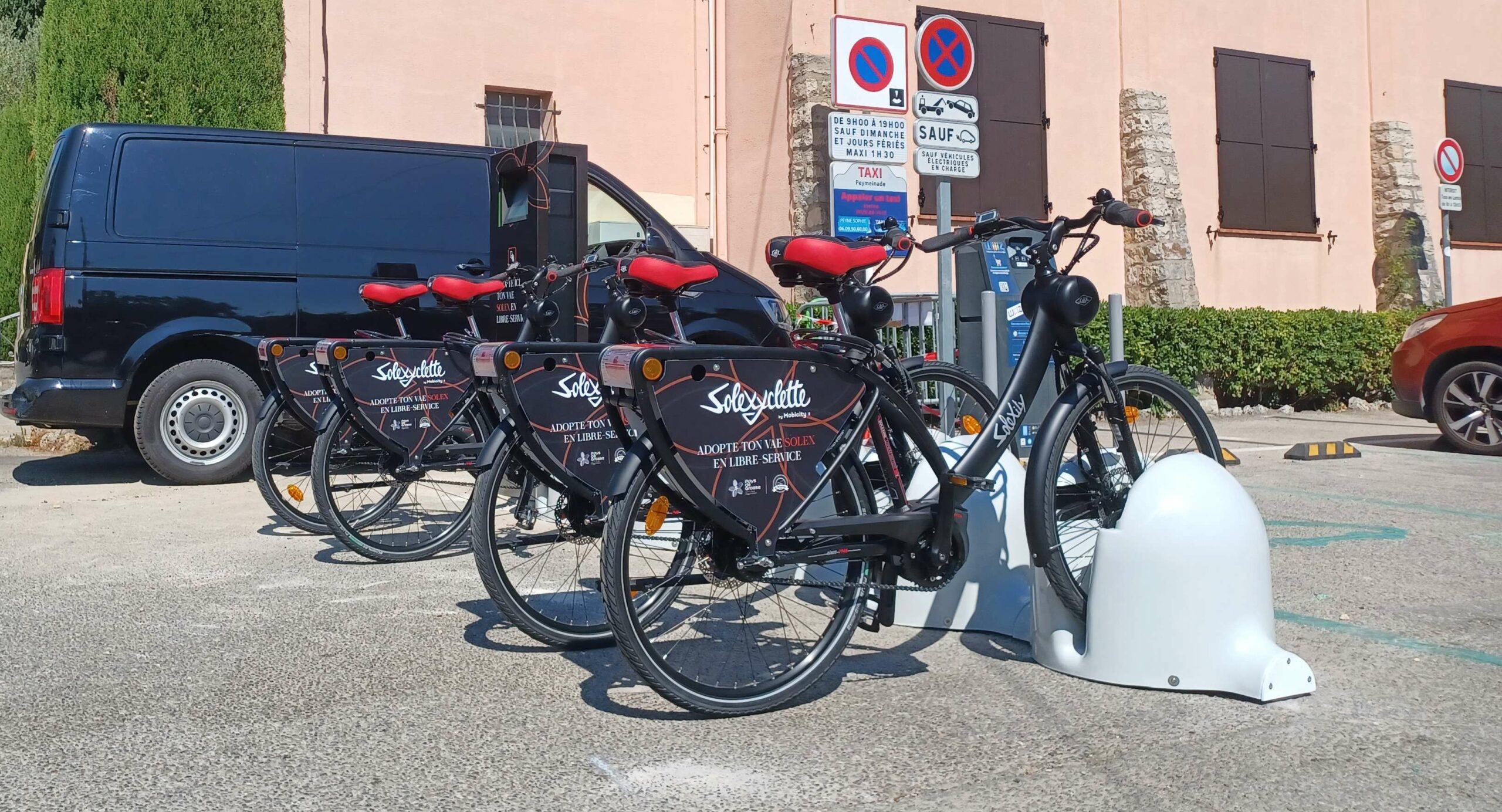 Nouvelle station Solexyclette à Peymeinade