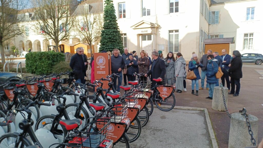 Inaauguration Le Pinot Solex à Bar-sur-Aube