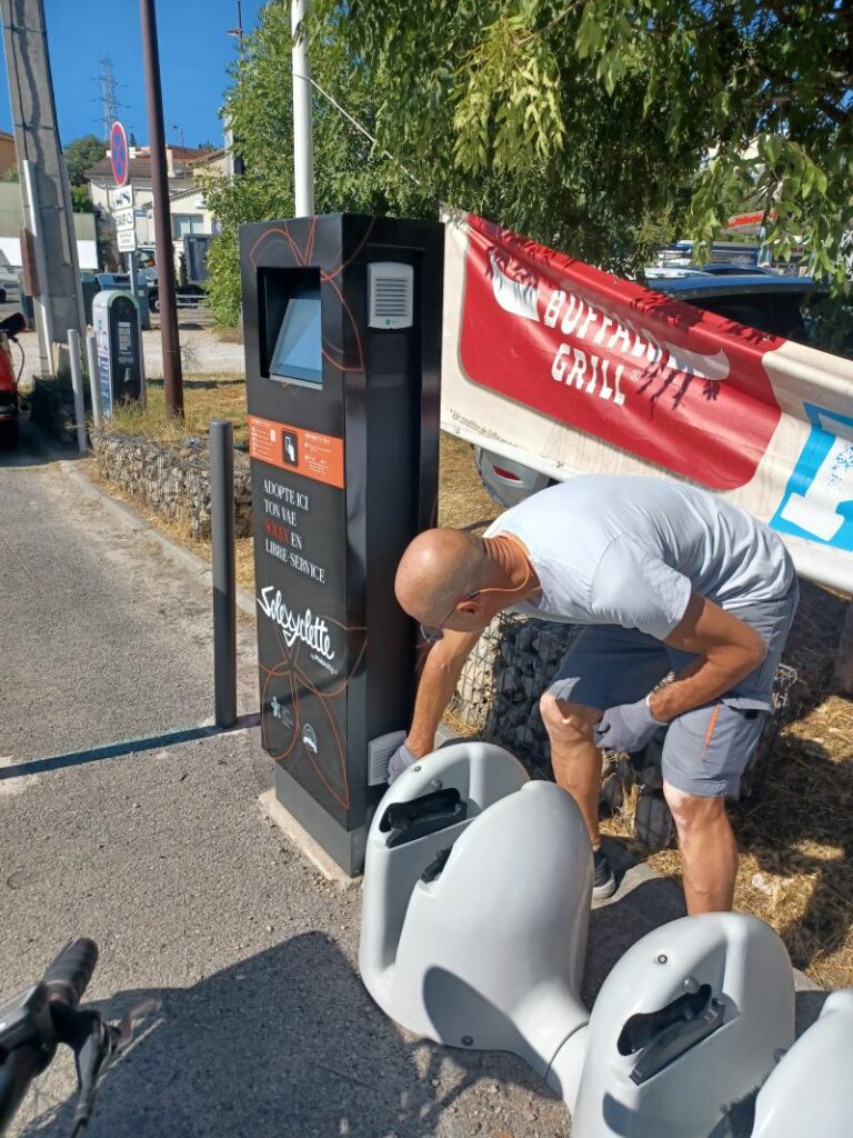 Solexyclette flotte de VAE